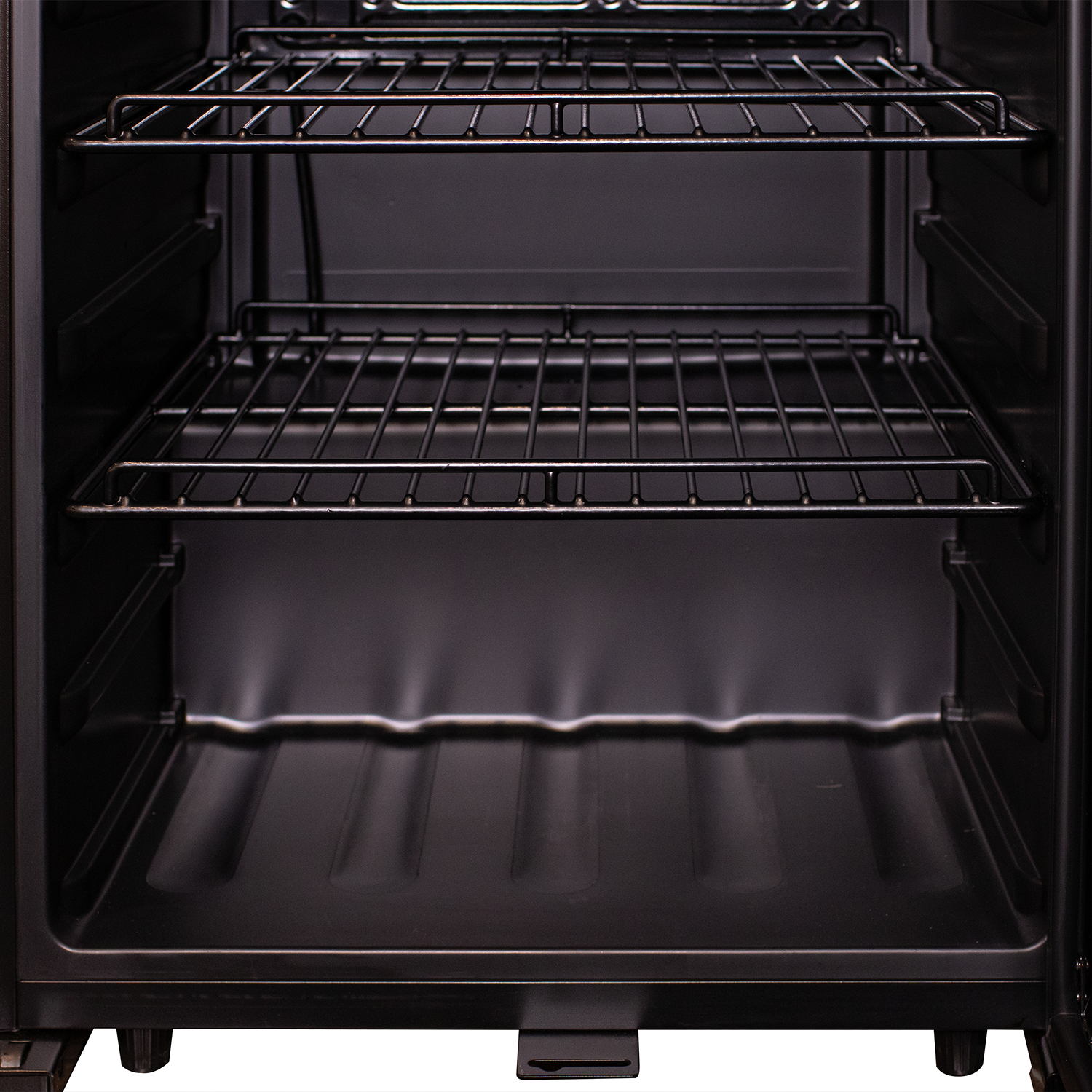 Allavino Contemporary 102 Bottle Single Zone Freestanding Wine Refrigerator with Black Glass Door - KWR102S-1BGR