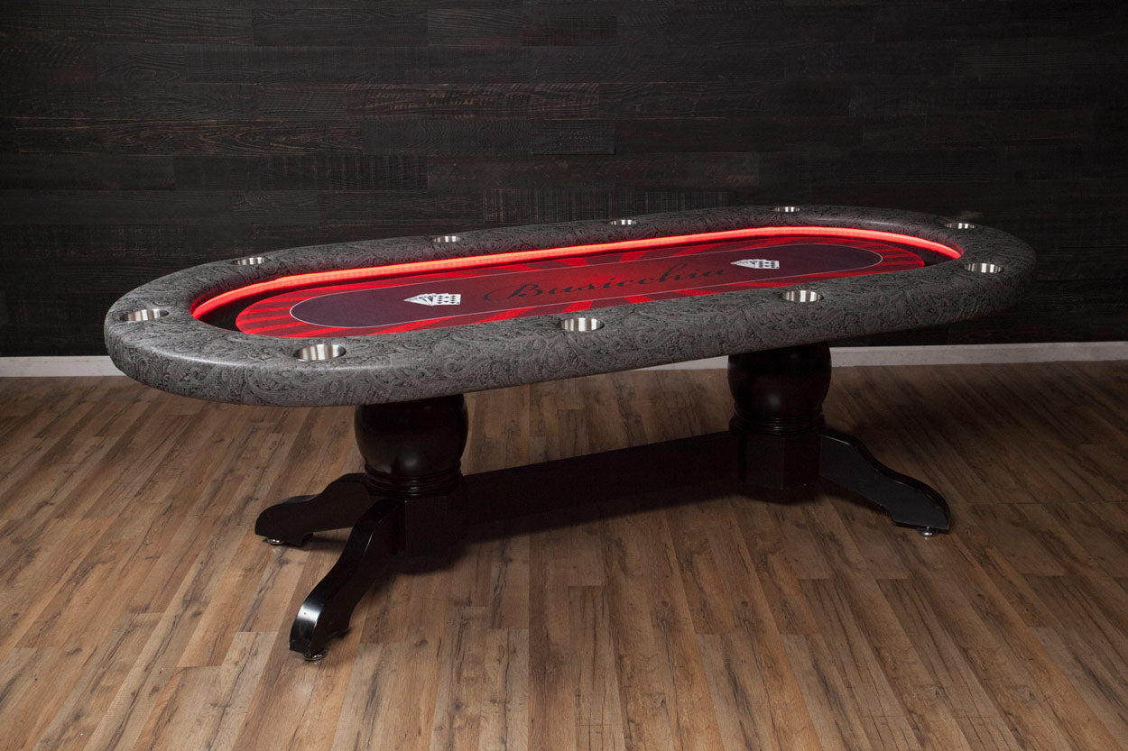 BBO Poker Table Elite Alpha LED Poker Table (2BBO-ELTA)