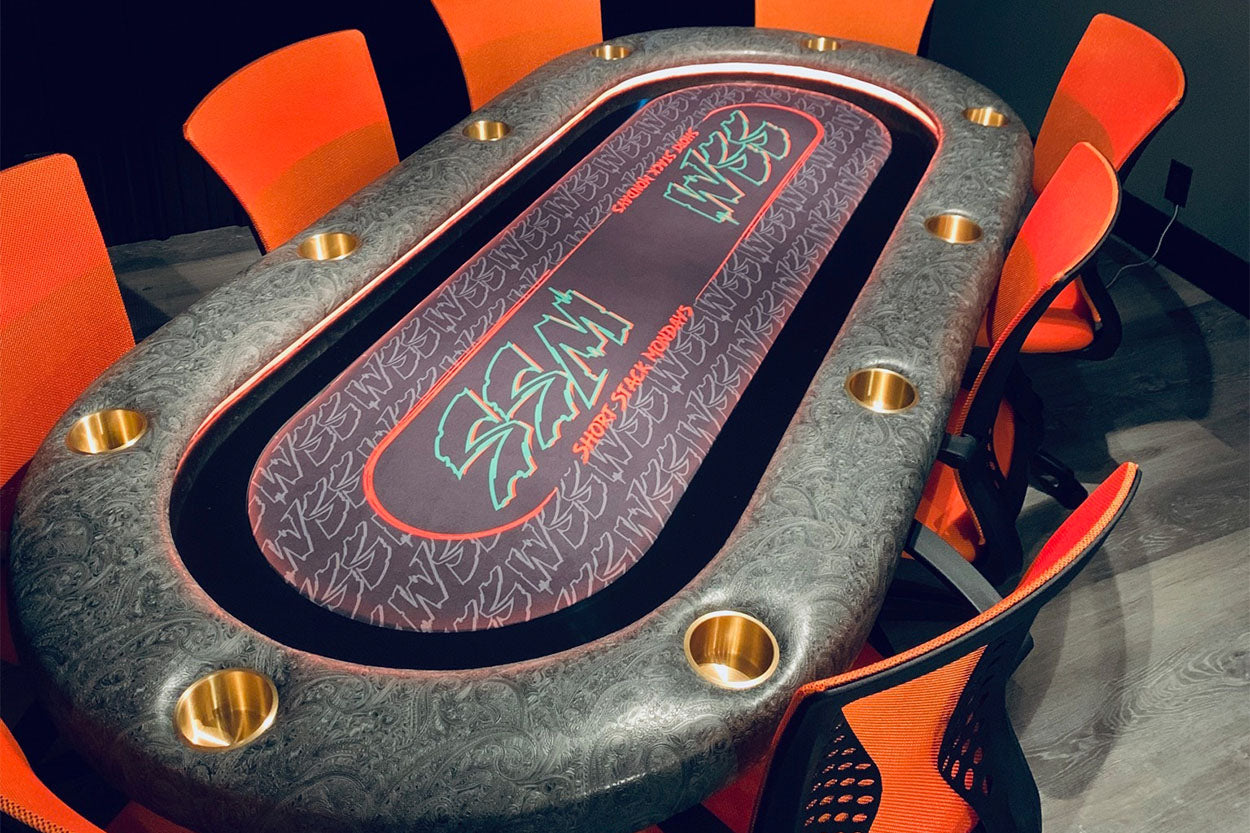 BBO Poker Table Elite Alpha LED Poker Table (2BBO-ELTA)