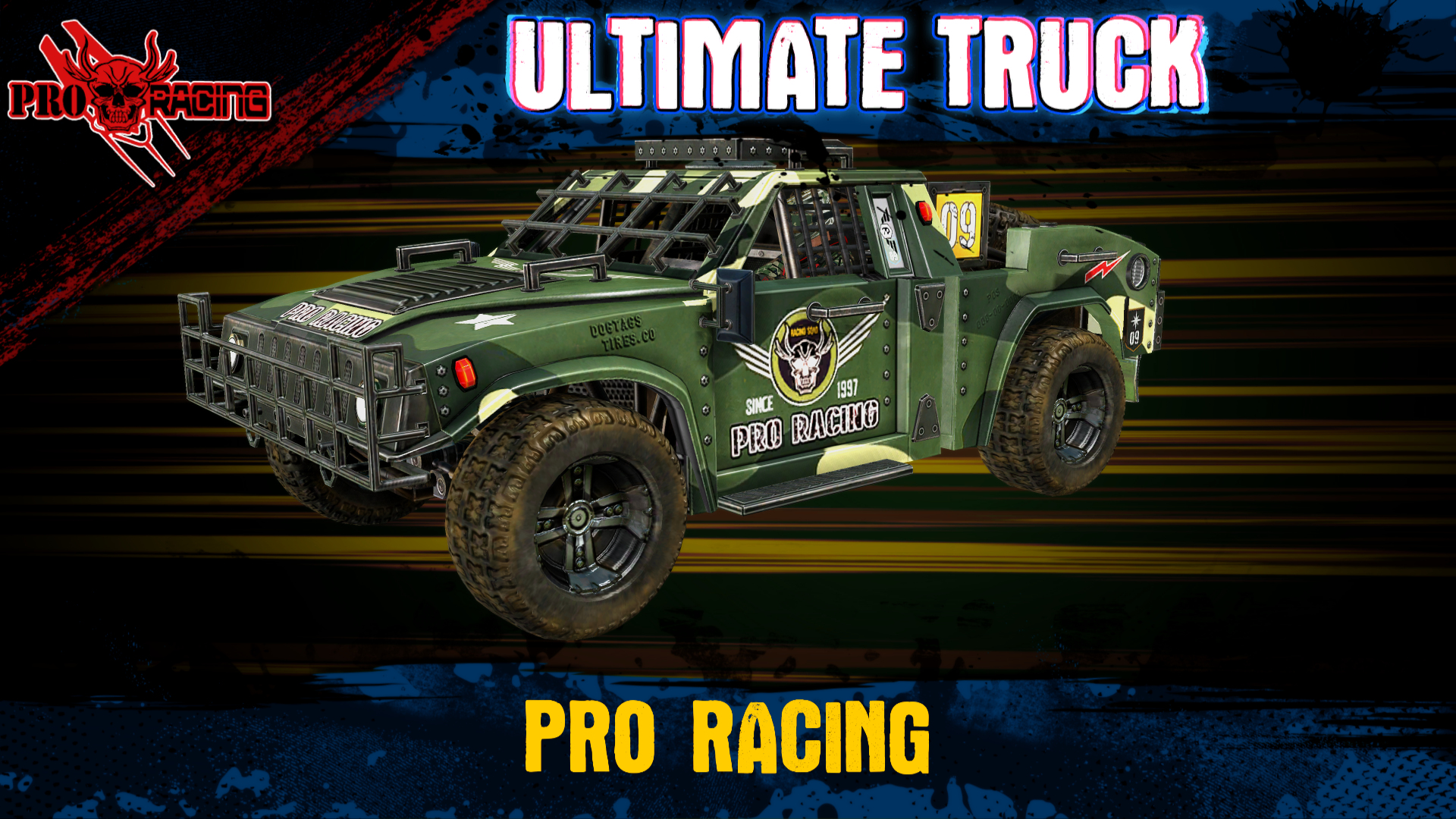 Raw Thrills Nitro Trucks Racing Arcade Game