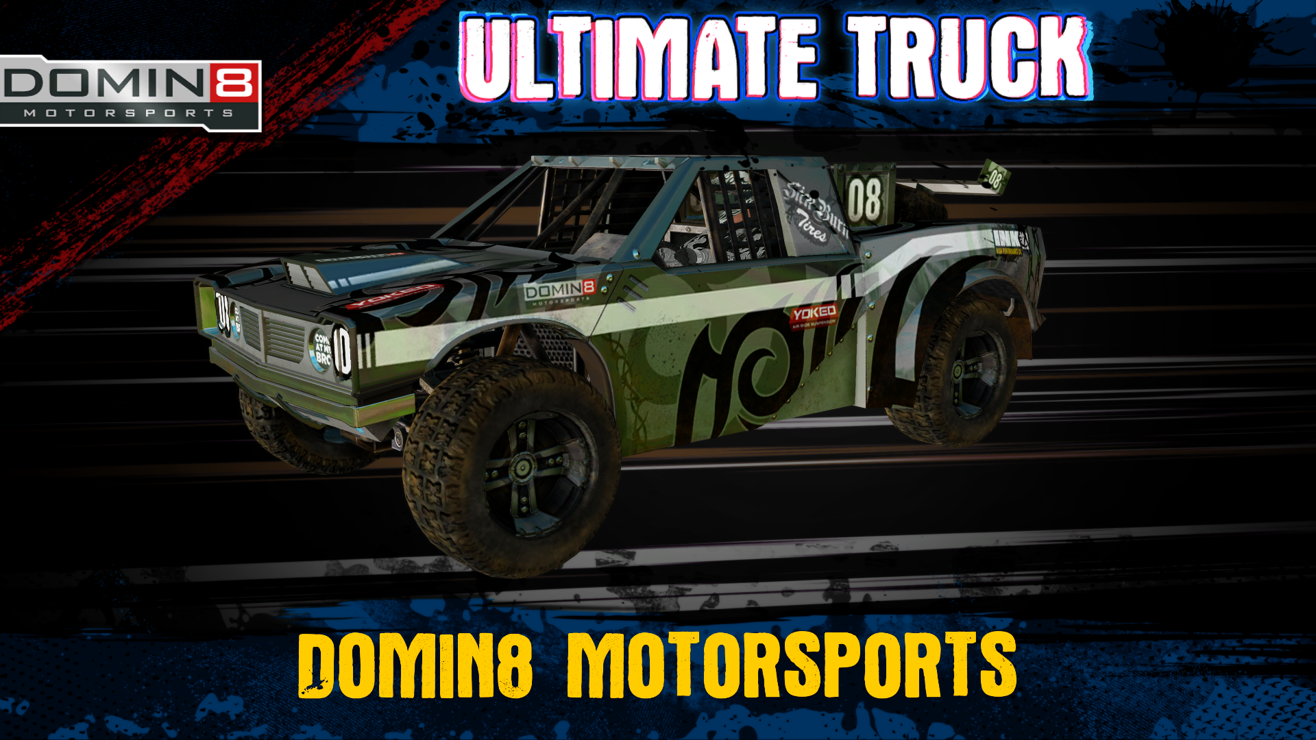 Raw Thrills Nitro Trucks Racing Arcade Game