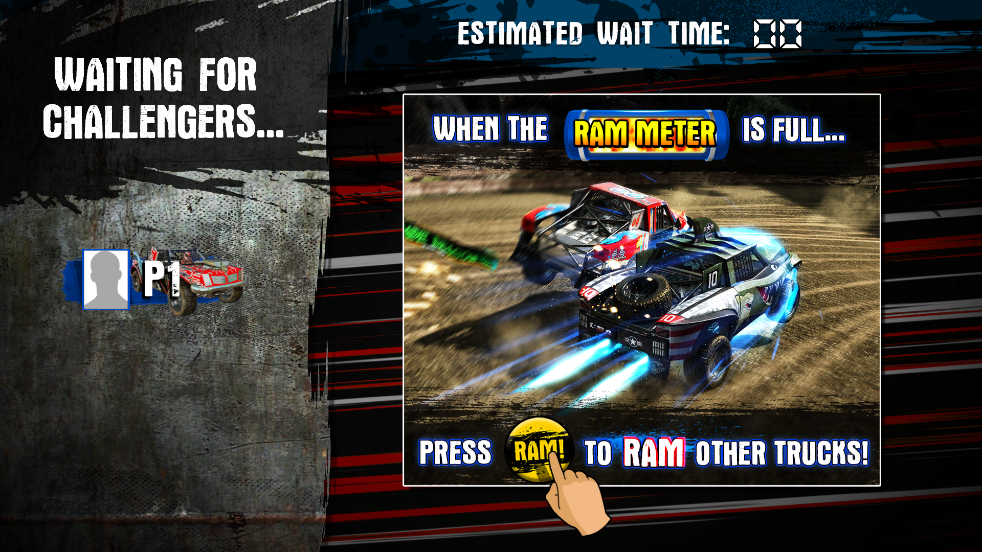 Raw Thrills Nitro Trucks Racing Arcade Game