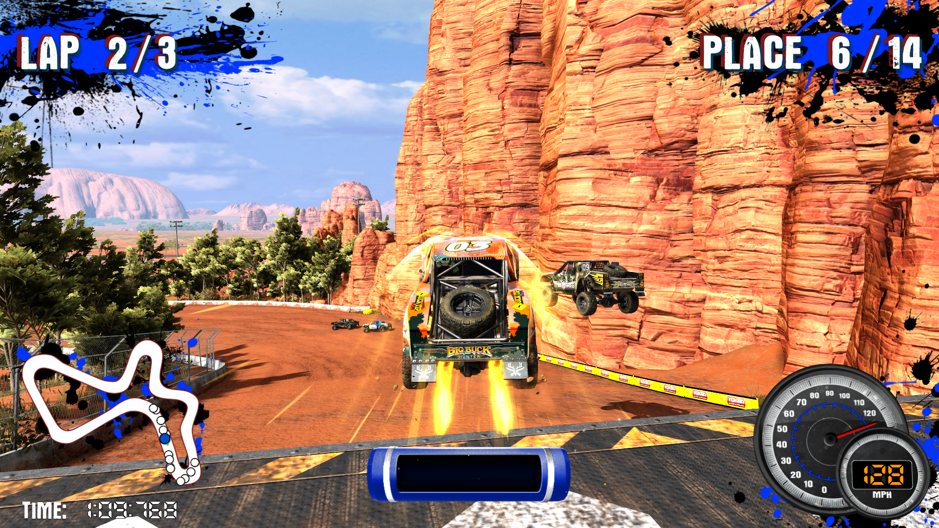 Raw Thrills Nitro Trucks Racing Arcade Game