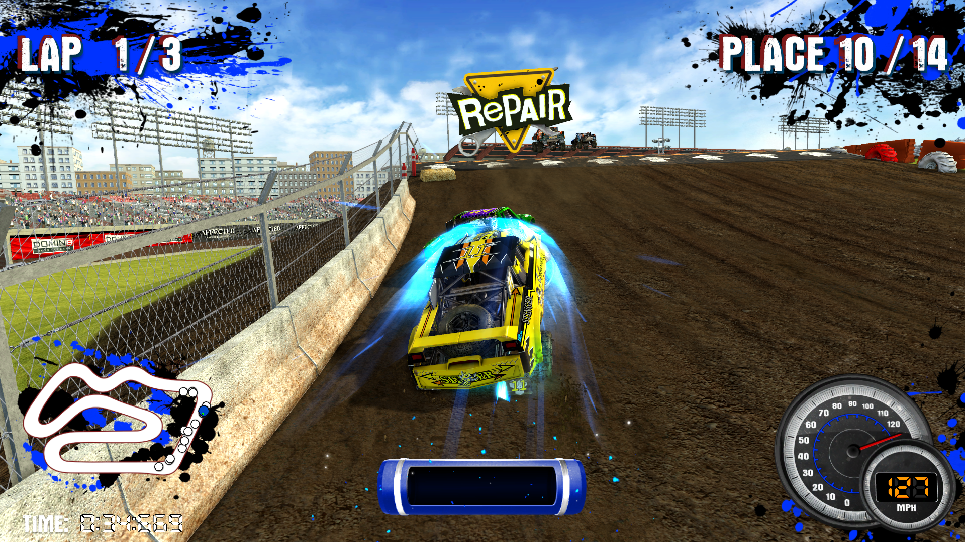 Raw Thrills Nitro Trucks Racing Arcade Game