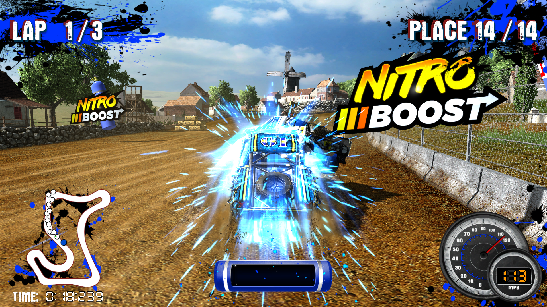 Raw Thrills Nitro Trucks Racing Arcade Game