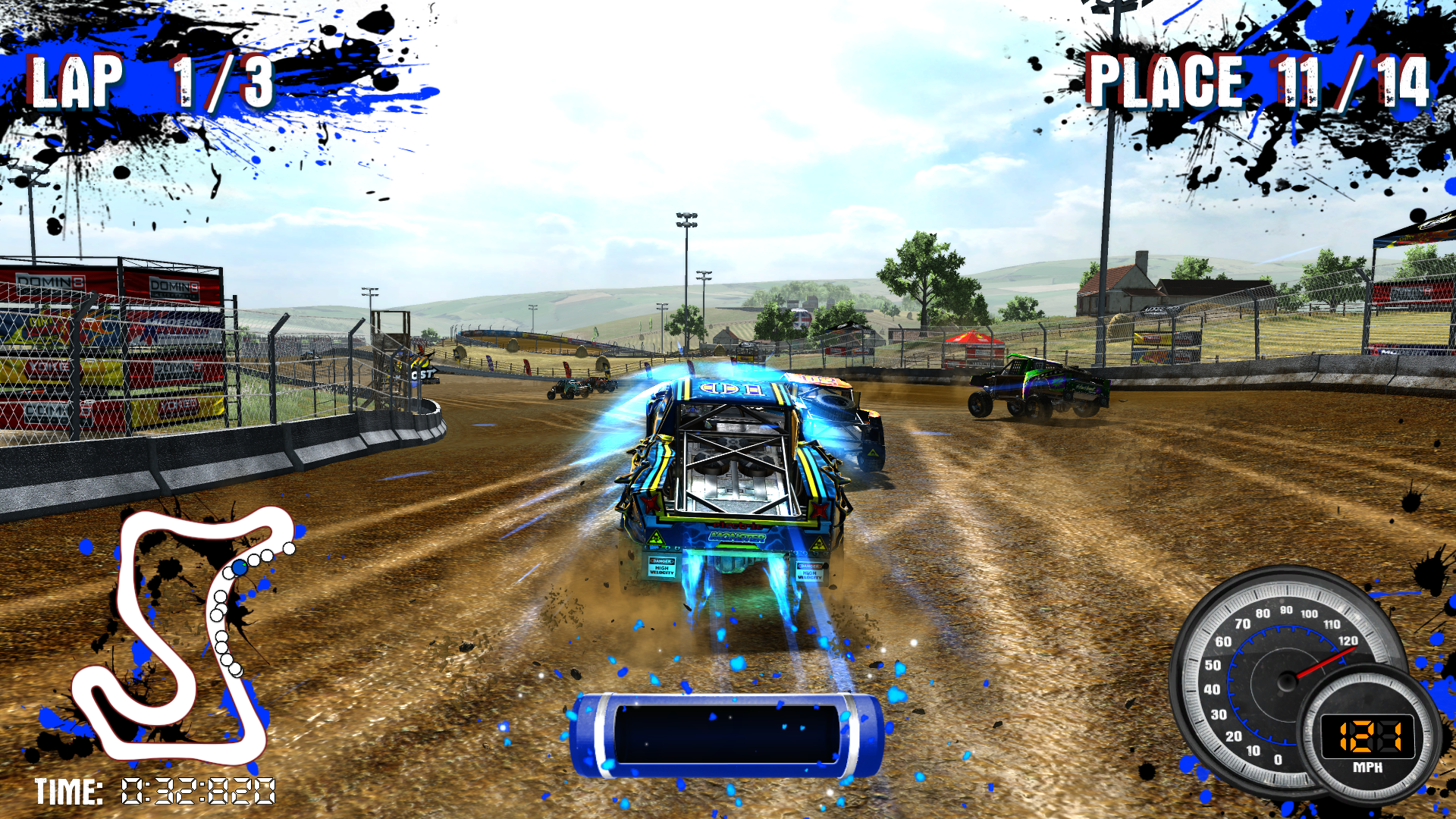 Raw Thrills Nitro Trucks Racing Arcade Game