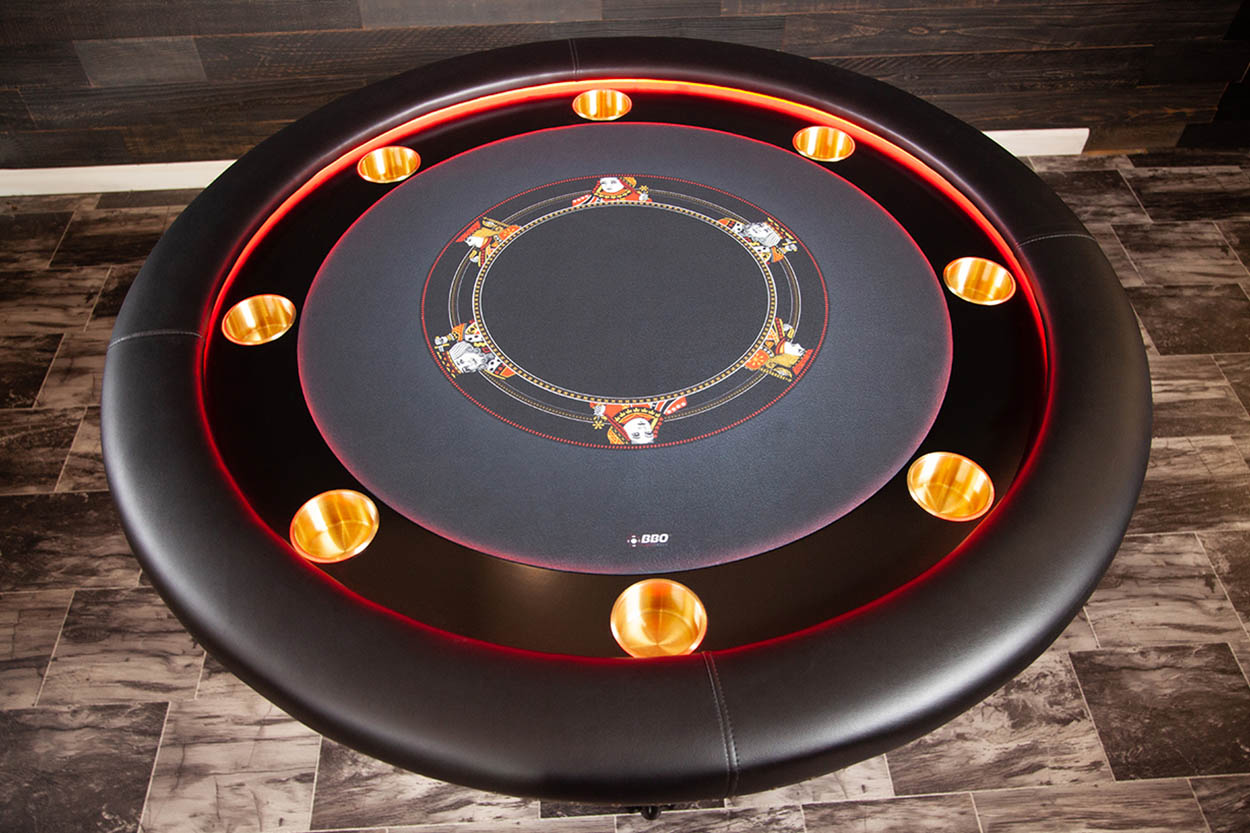 BBO Poker Table The Ginza LED Poker Table (2BBO-GINZ)