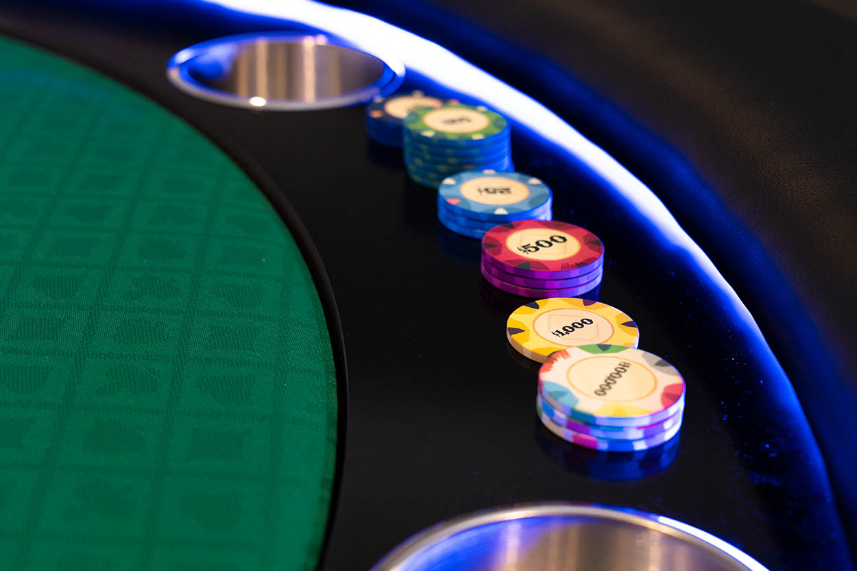 BBO Poker Table The Ginza LED Poker Table (2BBO-GINZ)