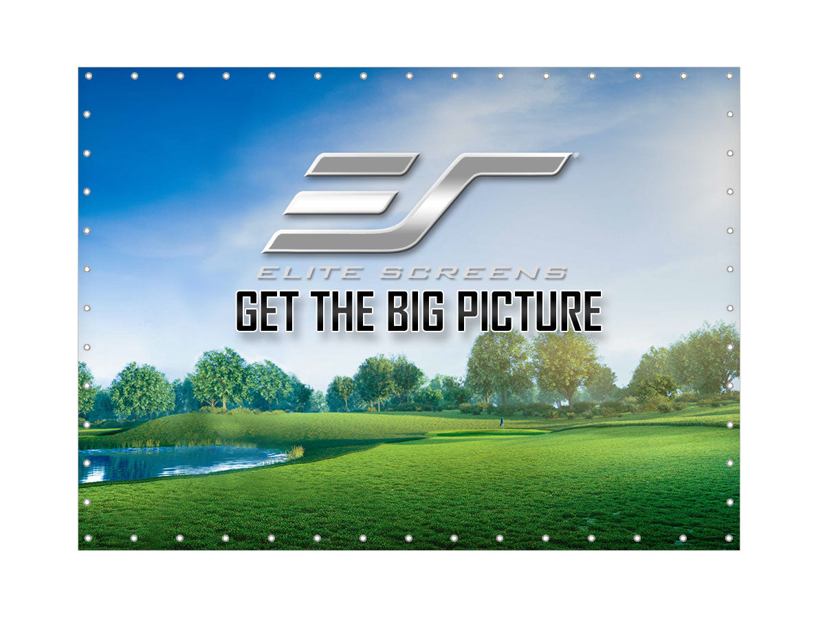 Elite Screens GolfSim DIY Screen Series