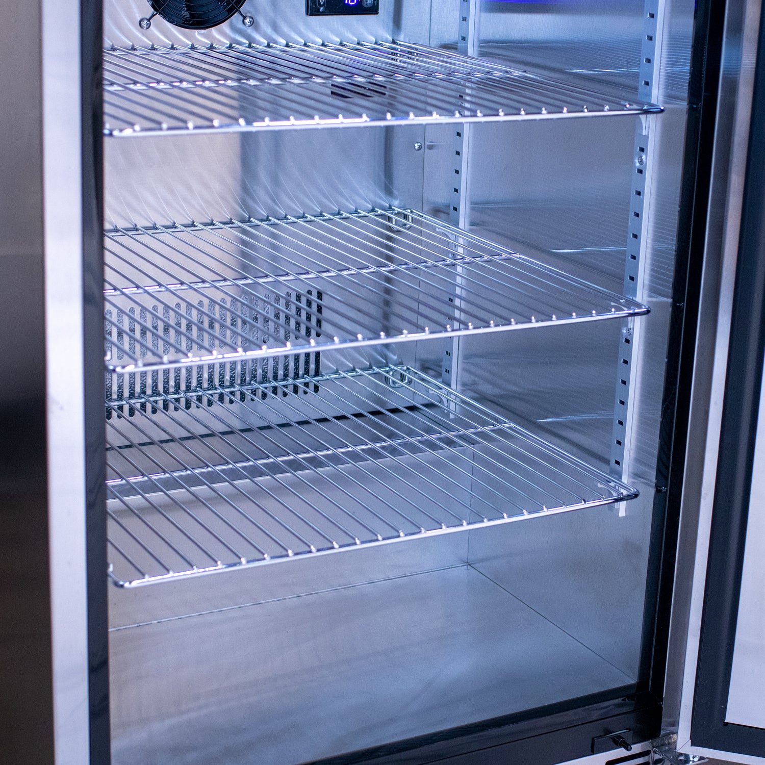 Kegco 24" Wide Outdoor All Stainless Steel Commercial Built-In Refrigerator