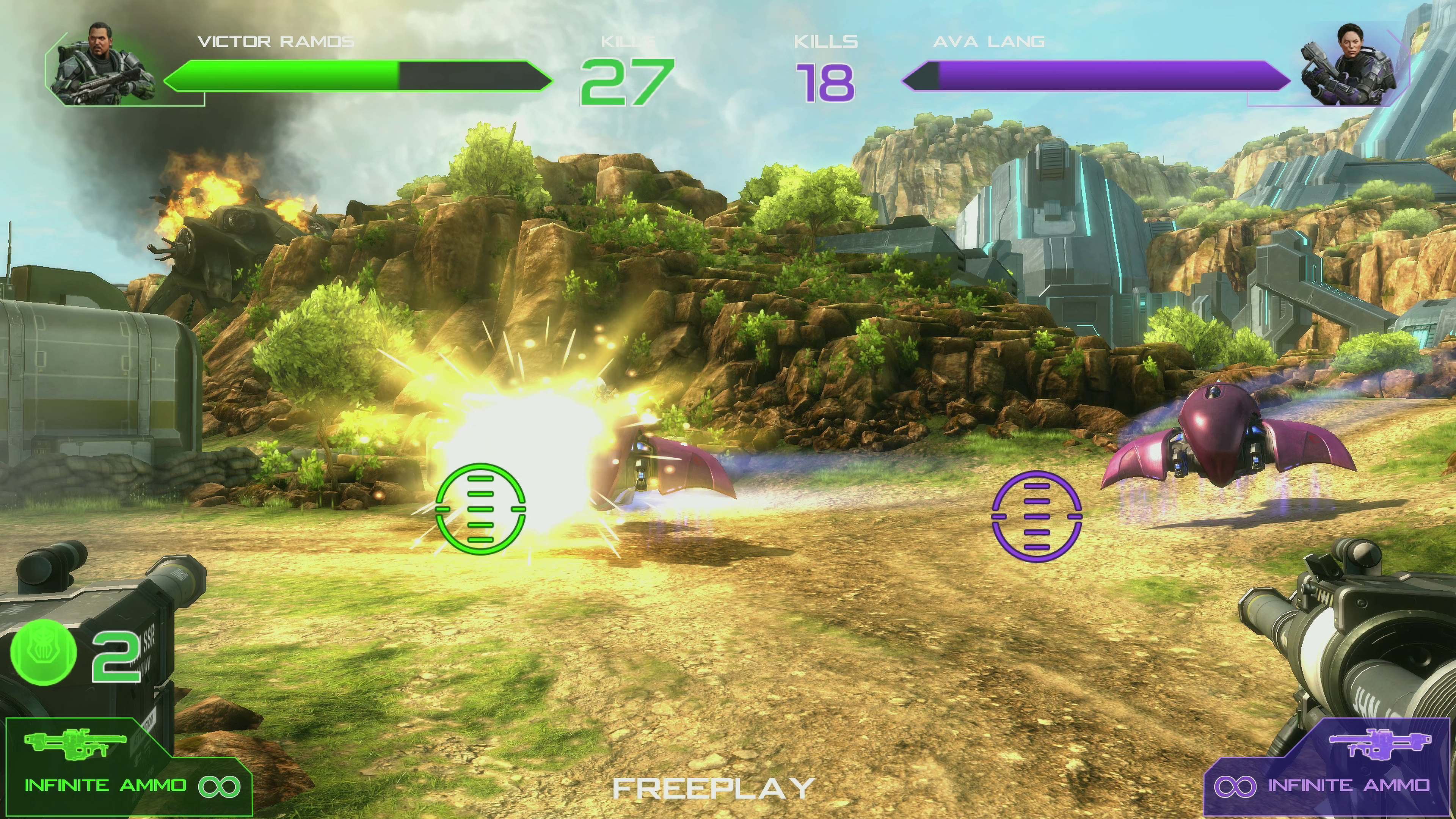 Raw Thrills Halo: Fireteam Raven 2P Tethered Arcade Game