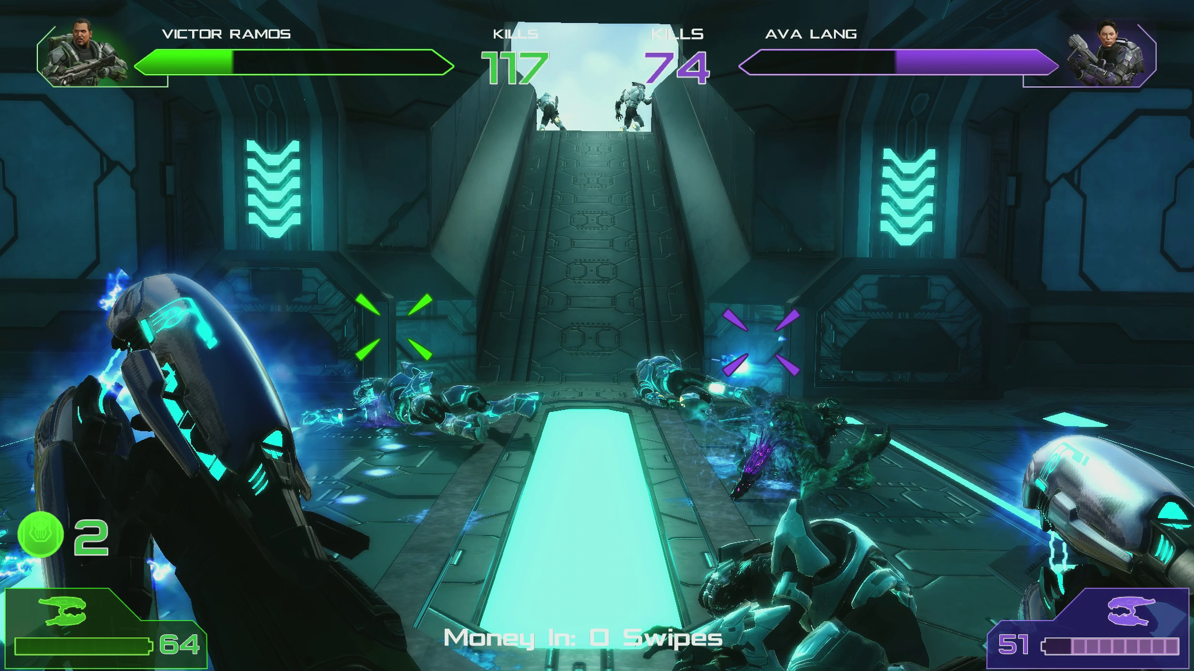 Raw Thrills Halo: Fireteam Raven 2P Tethered Arcade Game