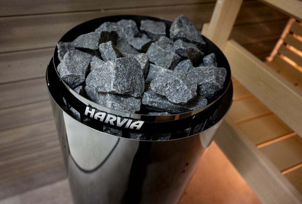 Harvia HPC11M Safty Shield PC70/90 | Black Steel
