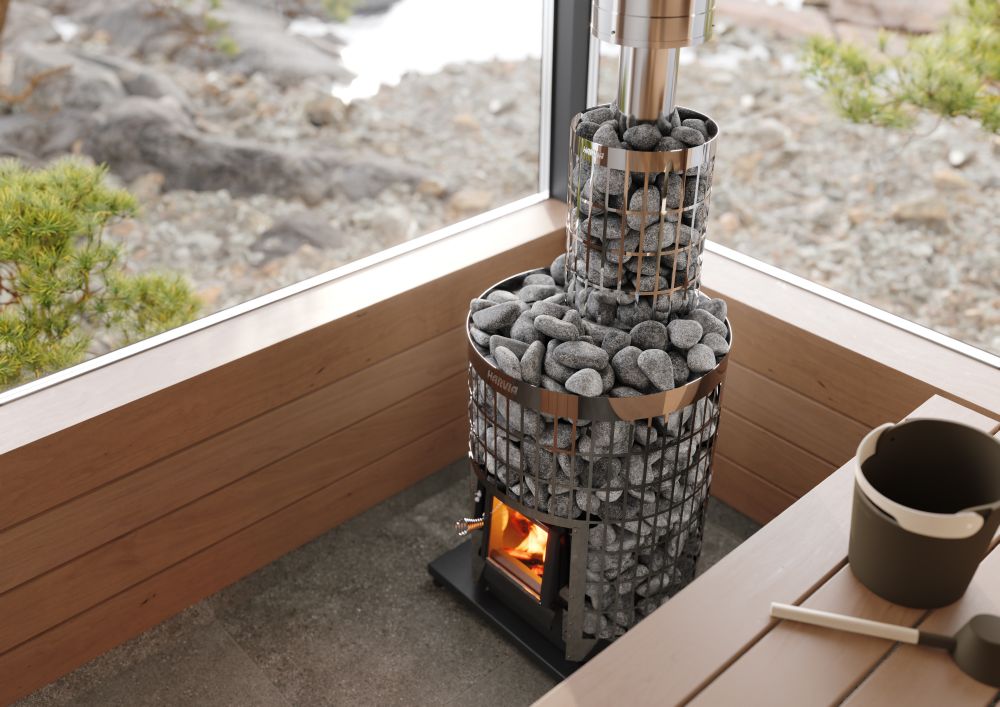 Harvia R-995 Sauna Stones Rounded | 20 kg | 10-15 cm