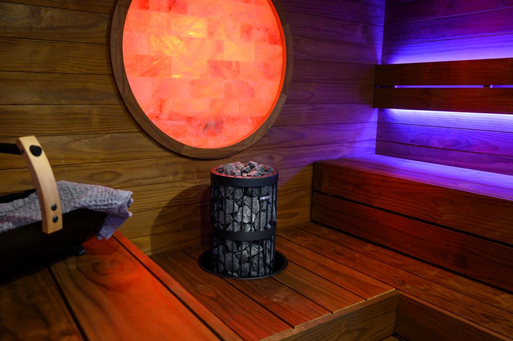 Harvia AC3040 Vulcanite Black Sauna Stones | 5-10cm | 20kg per Box