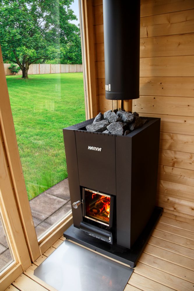 Harvia WKLI18CPTM Linear 18 Compact | Black