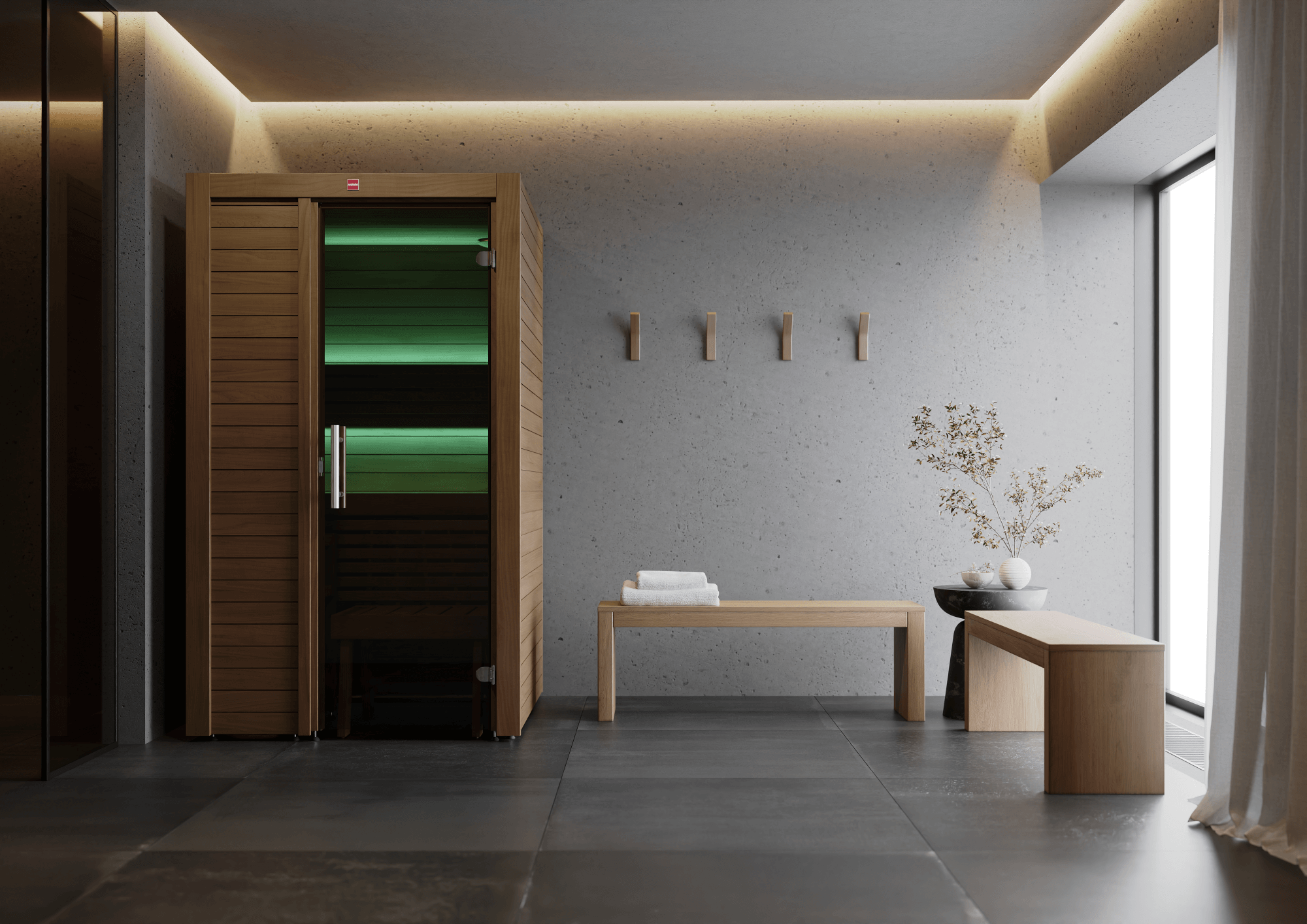 ThermaSol Utu - Nordic Softwood, 1-3 Person, Indoor Sauna