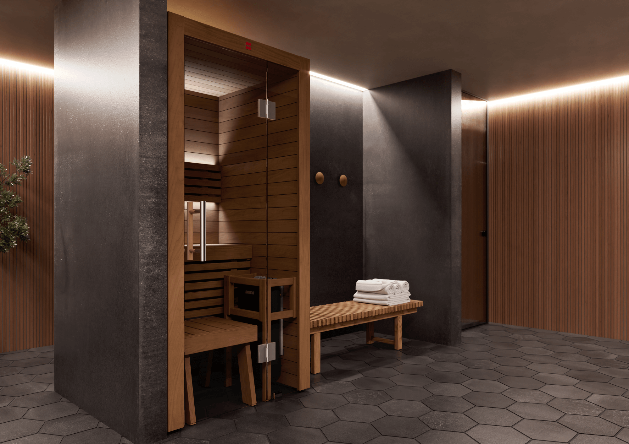 ThermaSol Utu - Nordic Softwood, 1-3 Person, Indoor Sauna