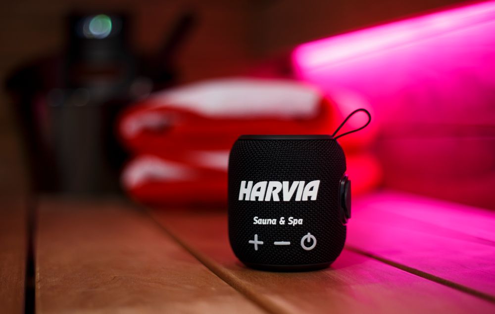 Harvia SAC80501 Waterproof Harvia Speaker | Black