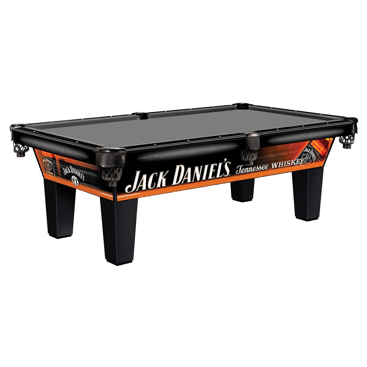 Jack Daniel's Tennessee Whiskey Pool Table - 8 ft. (JD-30302)
