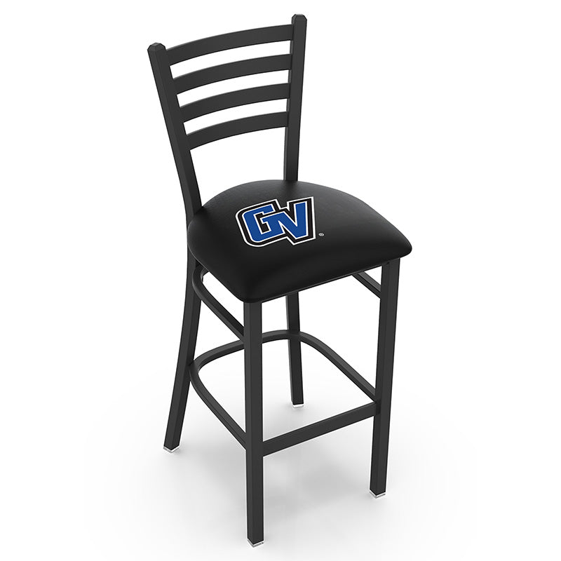 Holland Bar Stool L004 Jackie 1 Ladder Back Logo Stationary Bar Stool