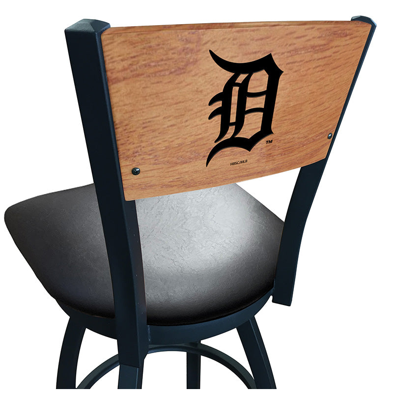 Holland Bar Stool L038 Logo Voltaire 2 Wood Back Swivel Bar Stool