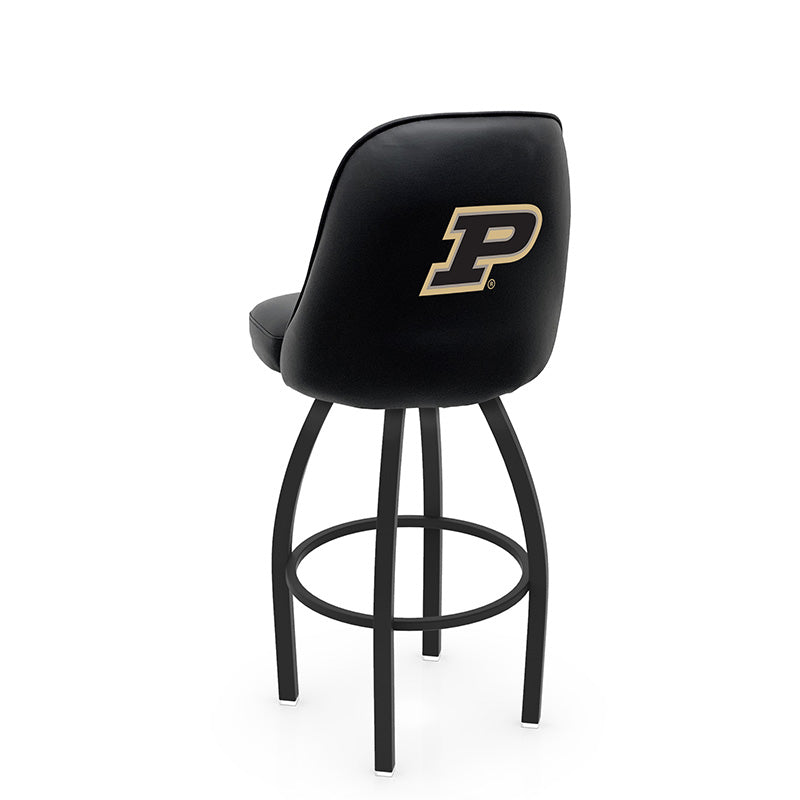 Holland Bar Stool L048 Logo Grizzly 1 Bucket Swivel Bar Stool