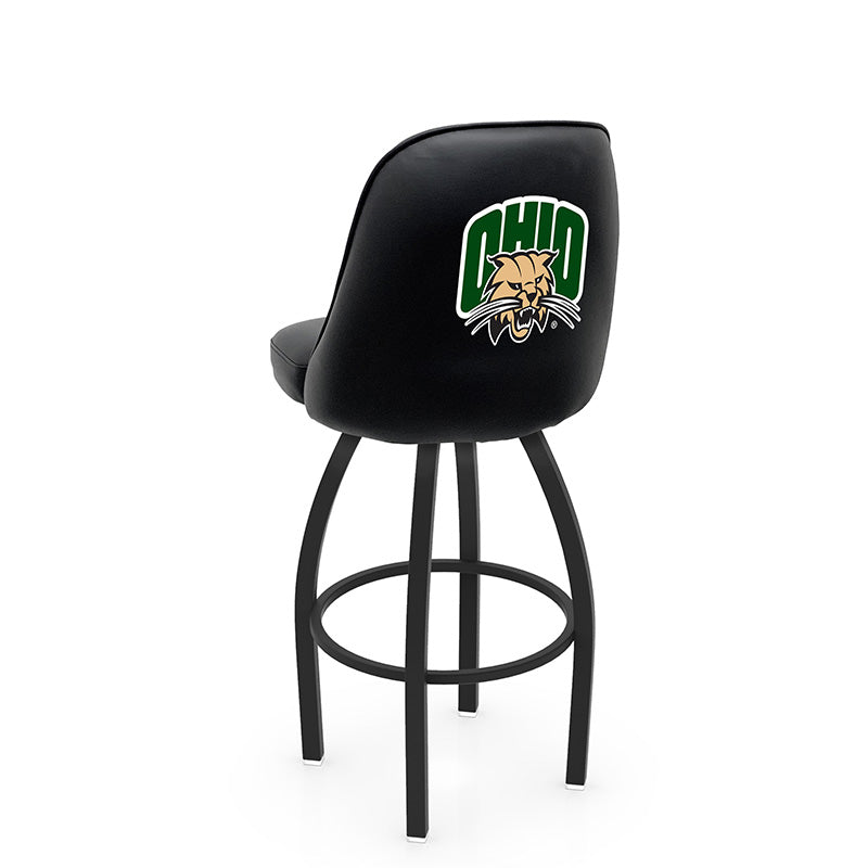 Holland Bar Stool L048 Logo Grizzly 1 Bucket Swivel Bar Stool