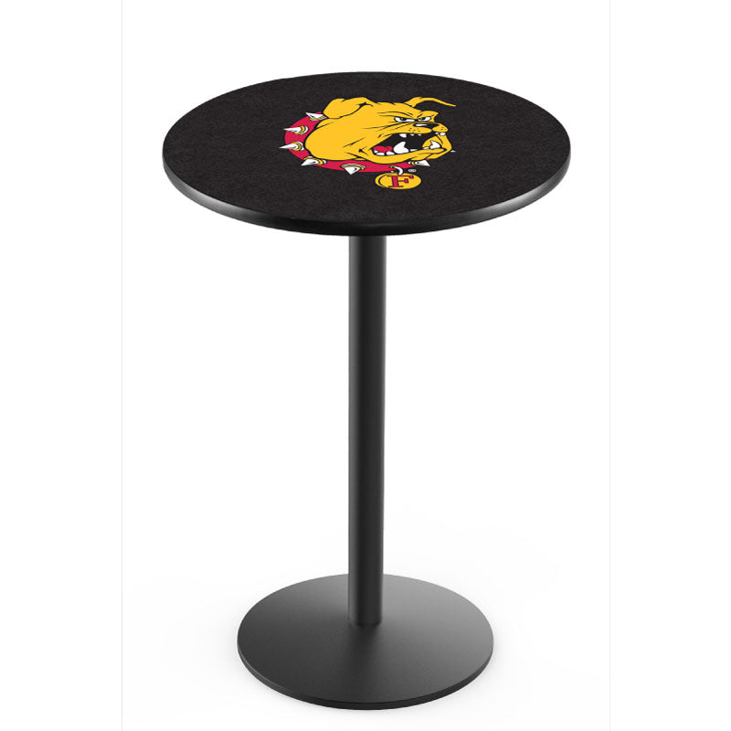 Holland Bar Stool L214 Logo Round Base Table