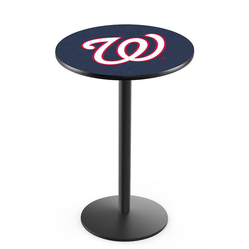 Holland Bar Stool L214 Logo Round Base Table