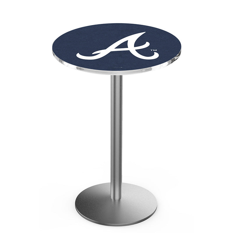 Holland Bar Stool L214 Logo Round Base Table