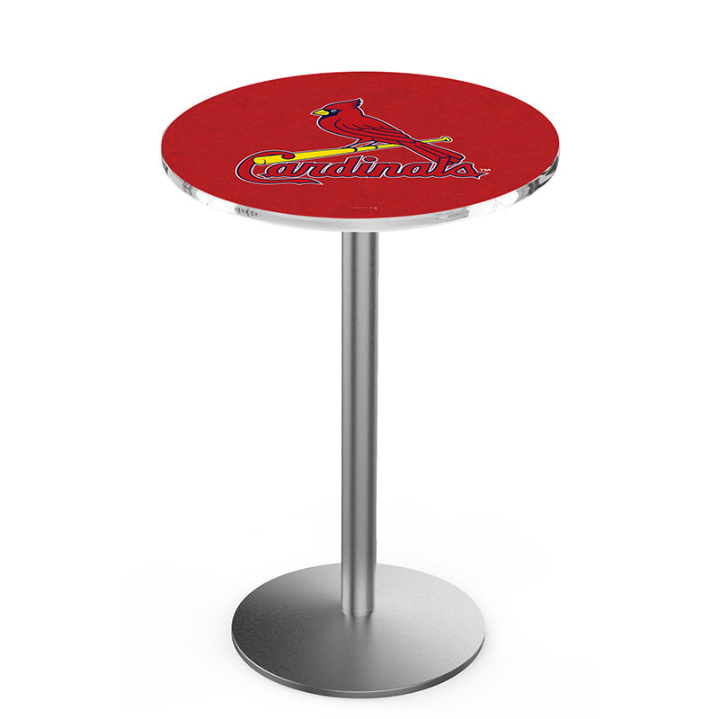 Holland Bar Stool L214 Logo Round Base Table