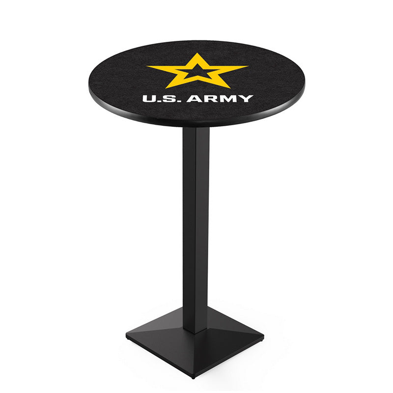 Holland Bar Stool L217 Logo Square Base Table