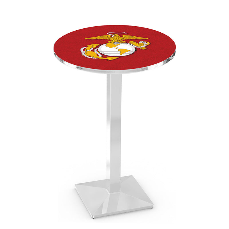 Holland Bar Stool L217 Logo Square Base Table
