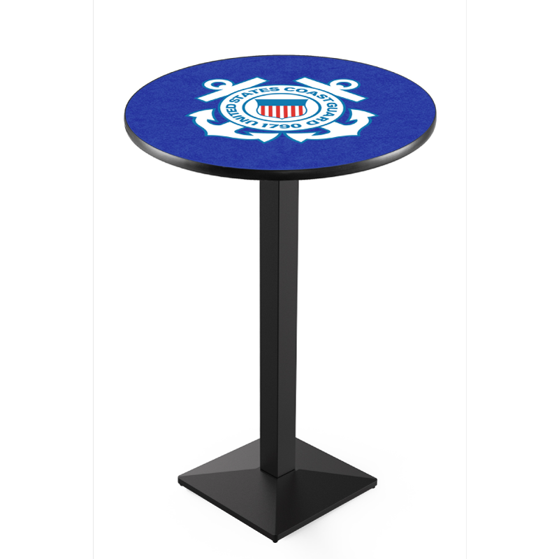 Holland Bar Stool L217 Logo Square Base Table
