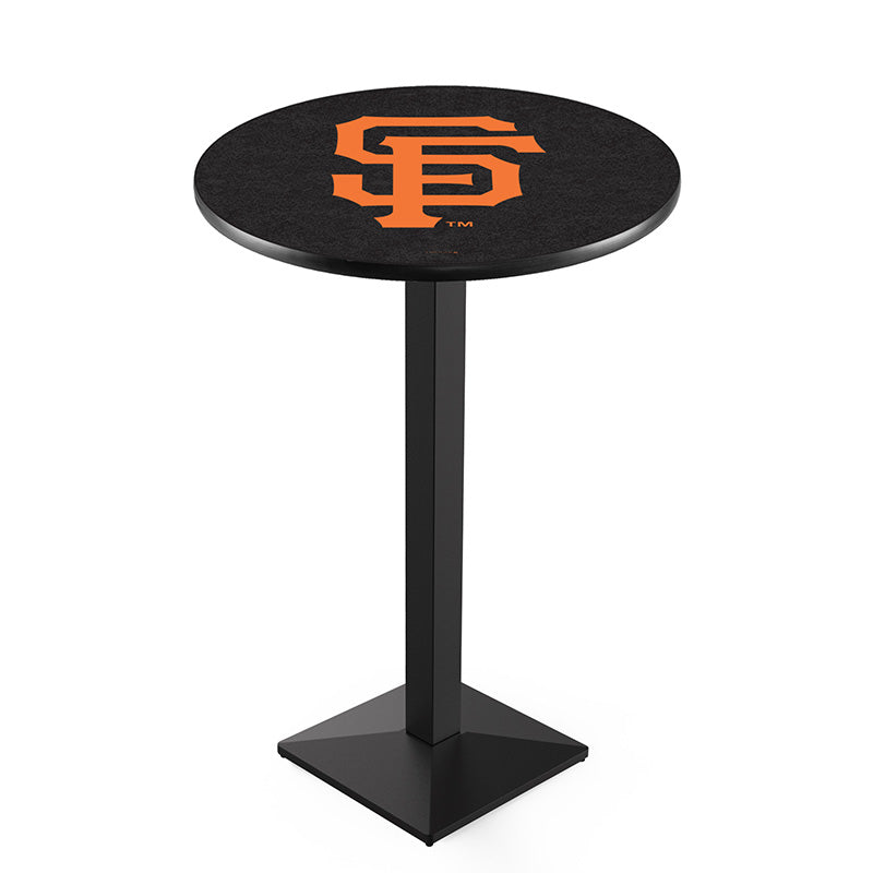 Holland Bar Stool L217 Logo Square Base Table