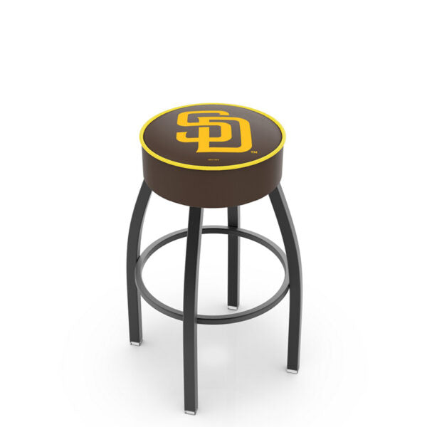 Holland Bar Stool L8B1 Logo Backless Swivel Bar Stool