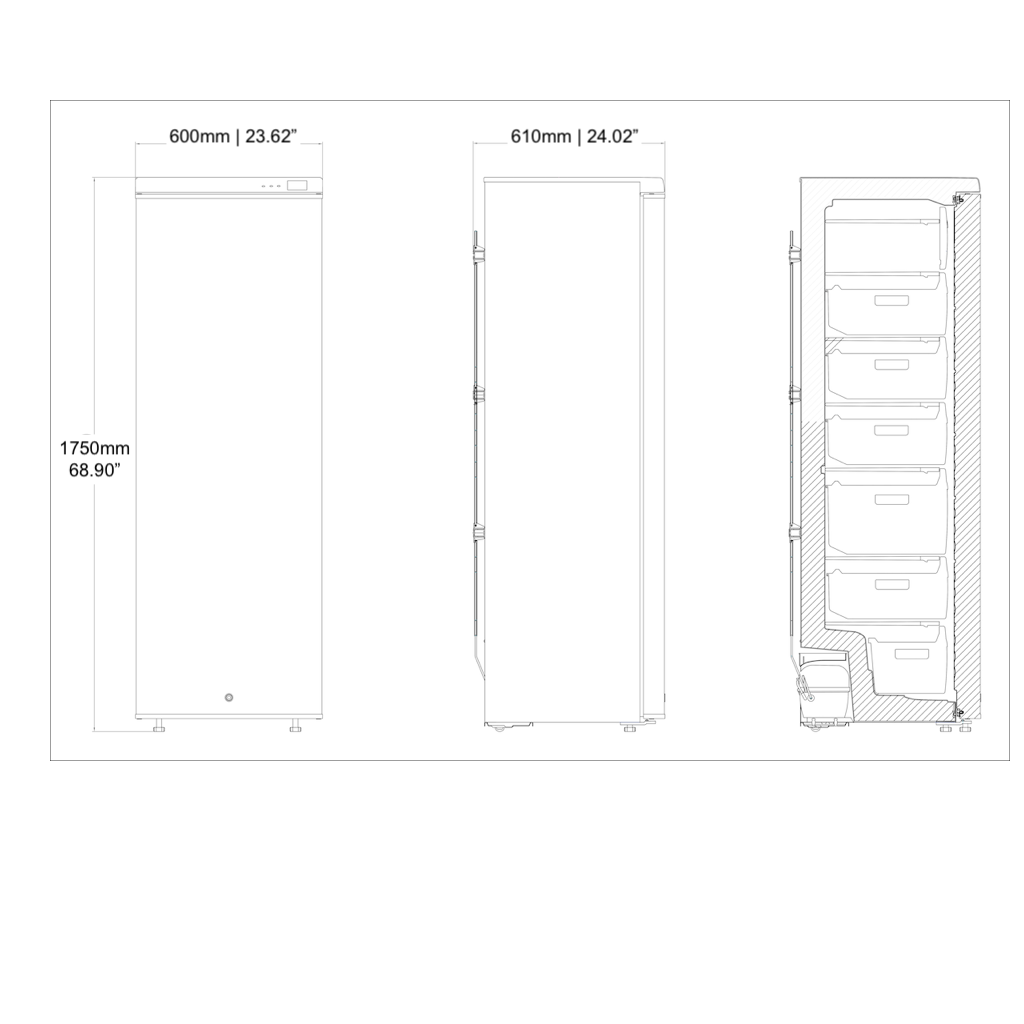 KingsBottle -20~-40°C Low Temperature 270L Medical Freezer (MLD270)