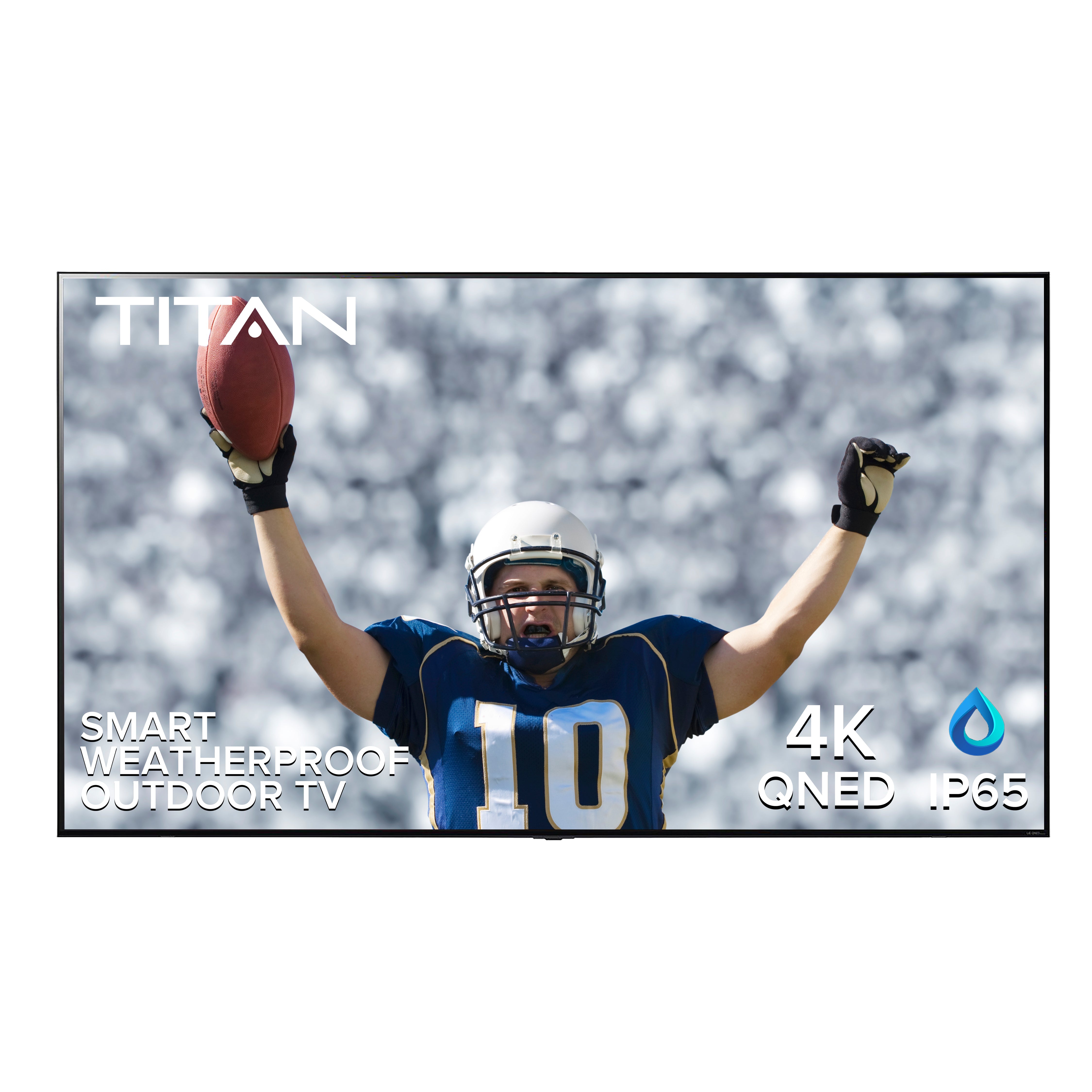 Titan Weatherproof Outdoor TV Full Sun L-300 QNED 4K Smart TV powered by LG WebOS (L300-QNED)
