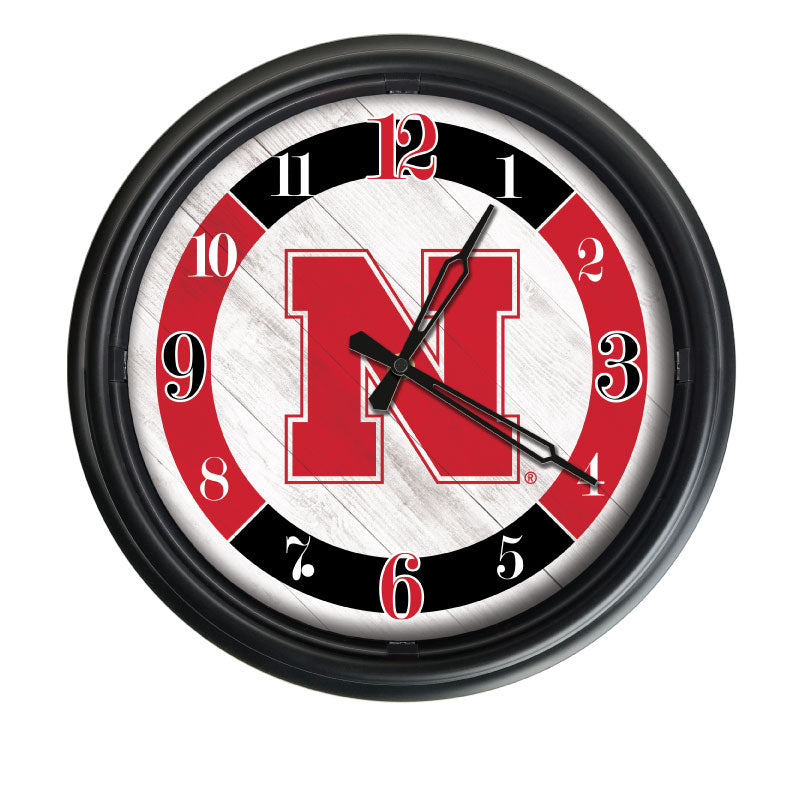 Holland Bar Stool Official Logo Indoor/Outdoor LED Clock