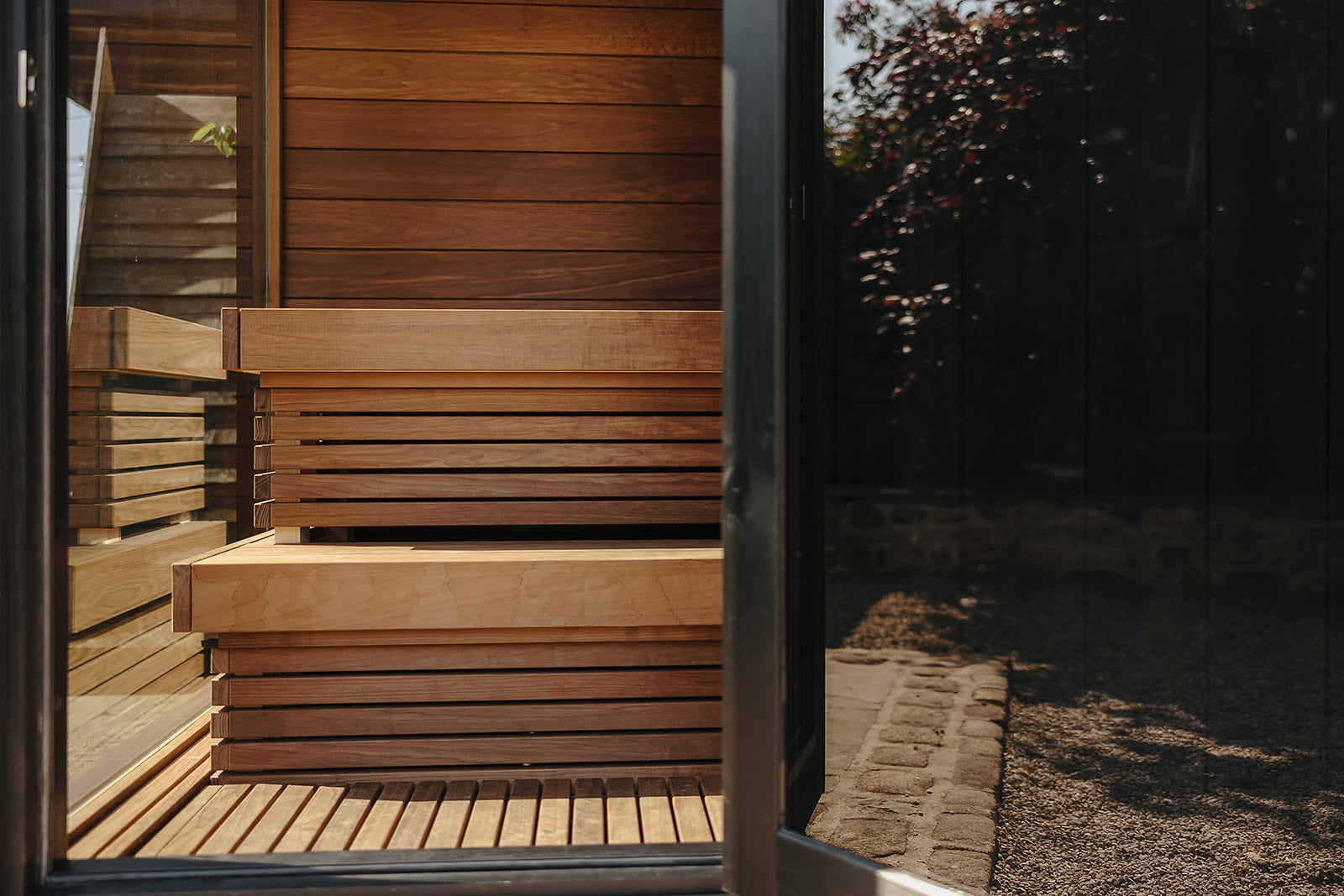 ThermaSol Nordic Misty - Dark Nordic Spruce, 2-6 Person, Outdoor Sauna