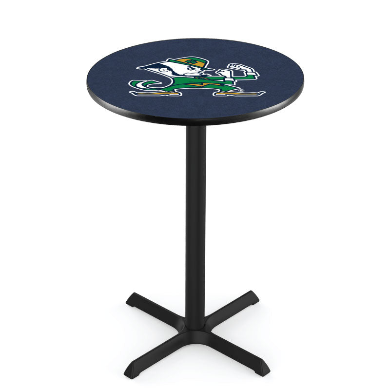 Holland Bar Stool L211 Logo Black Wrinkle X Base Table