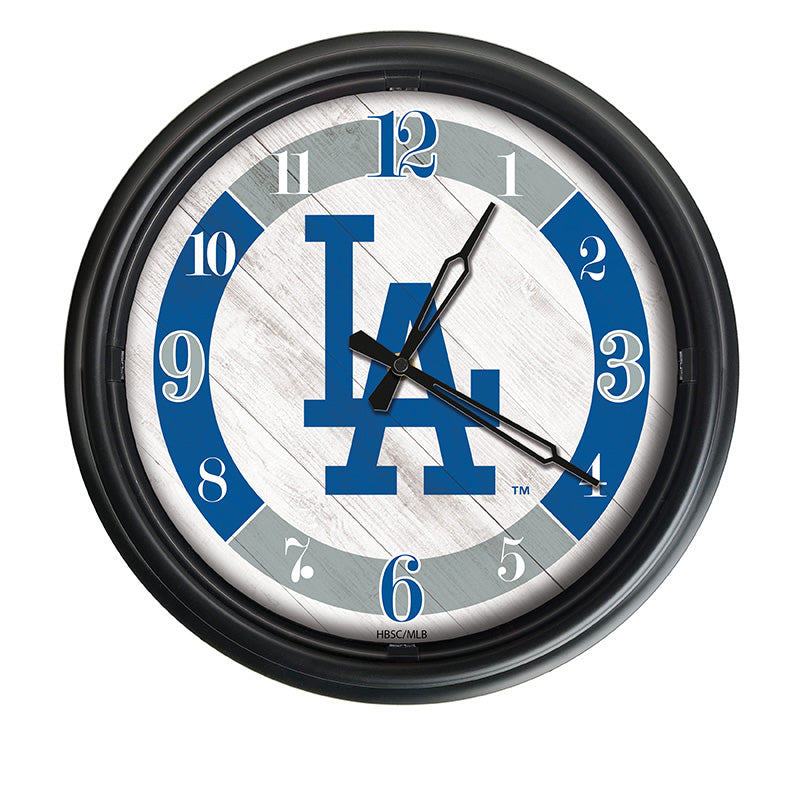 Holland Bar Stool Official Logo Indoor/Outdoor LED Clock