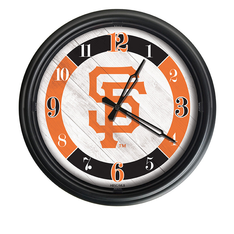 Holland Bar Stool Official Logo Indoor/Outdoor LED Clock