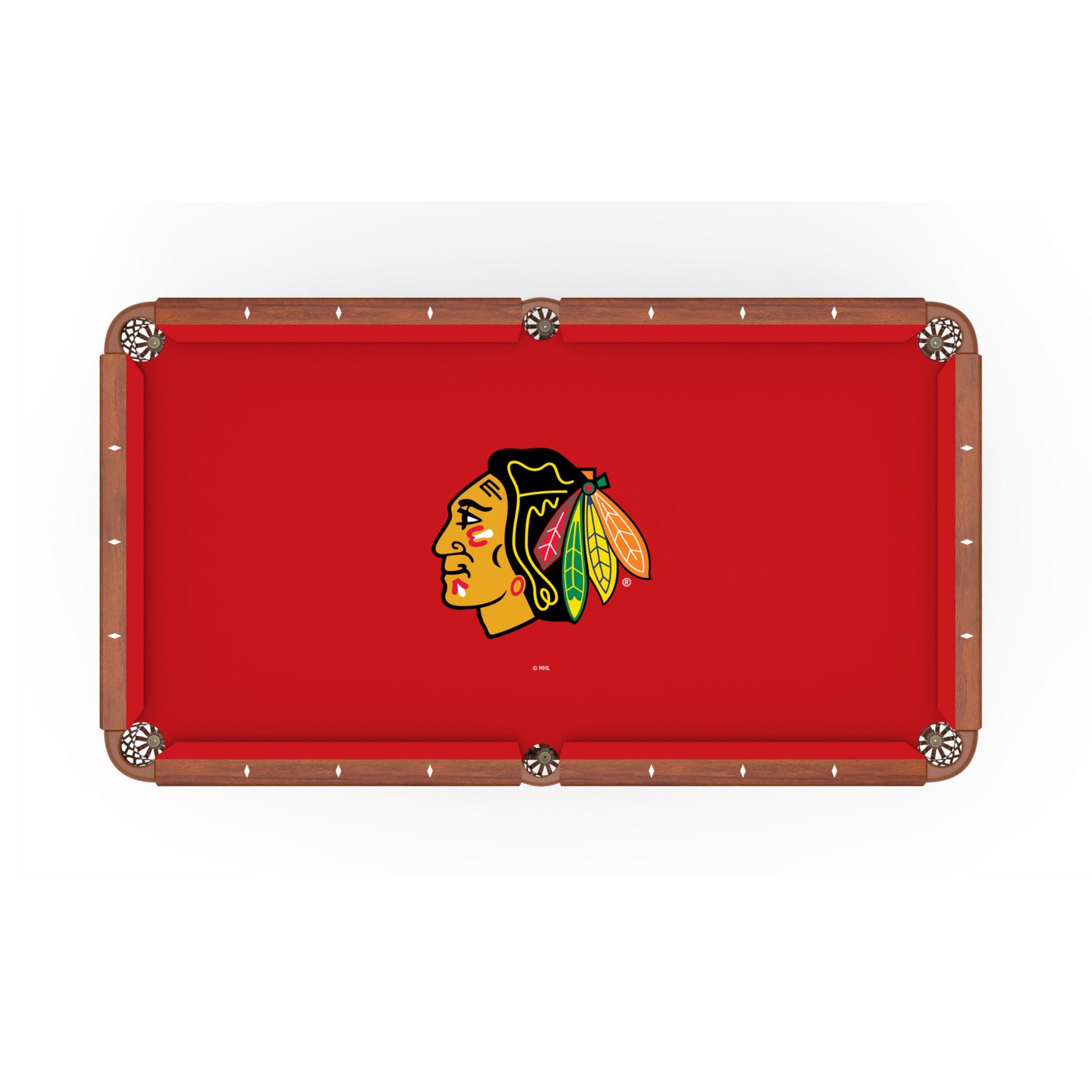 Holland Bar Stool Official Logo Billiard Table - National Hockey League (NHL) Licensed Logos