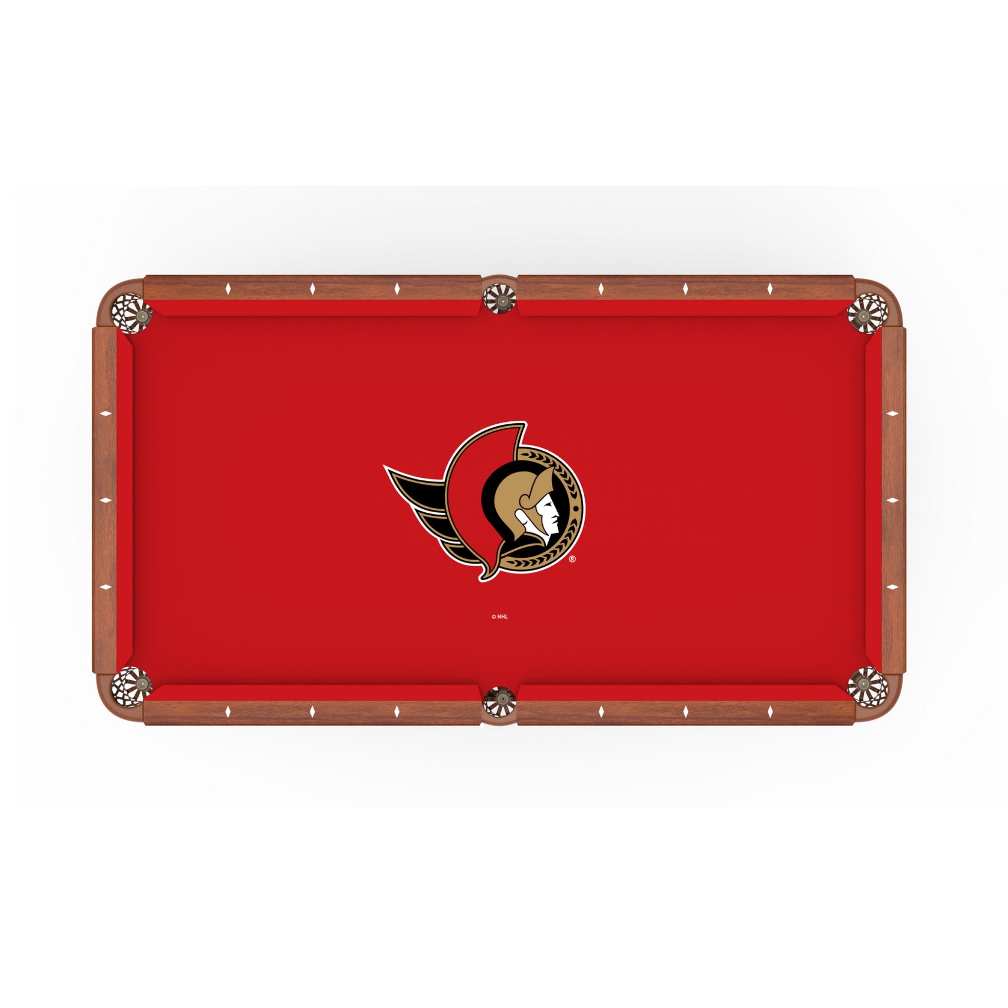 Holland Bar Stool Official Logo Billiard Table - National Hockey League (NHL) Licensed Logos