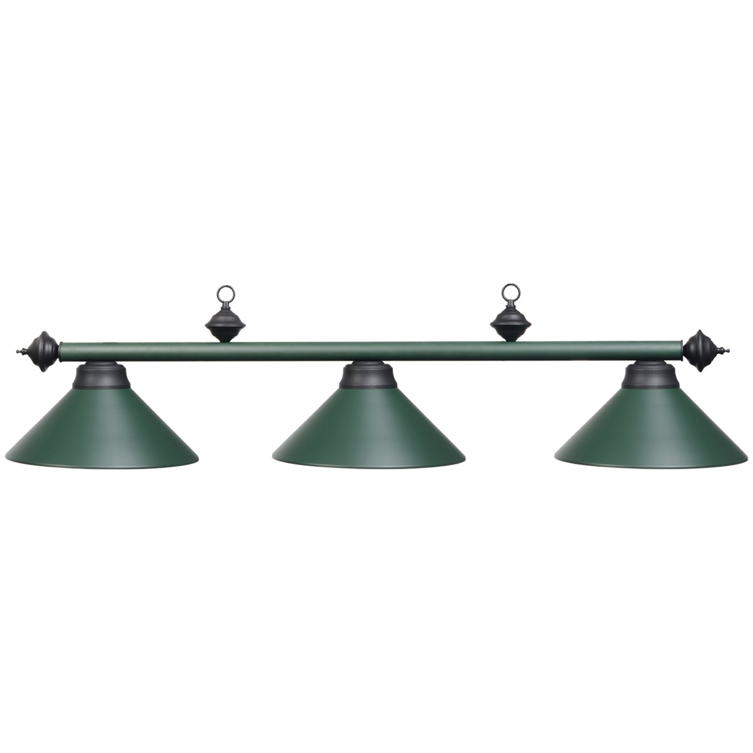 Ram Game Room - 3 Shade Metal Billiard Fixture (PR54)