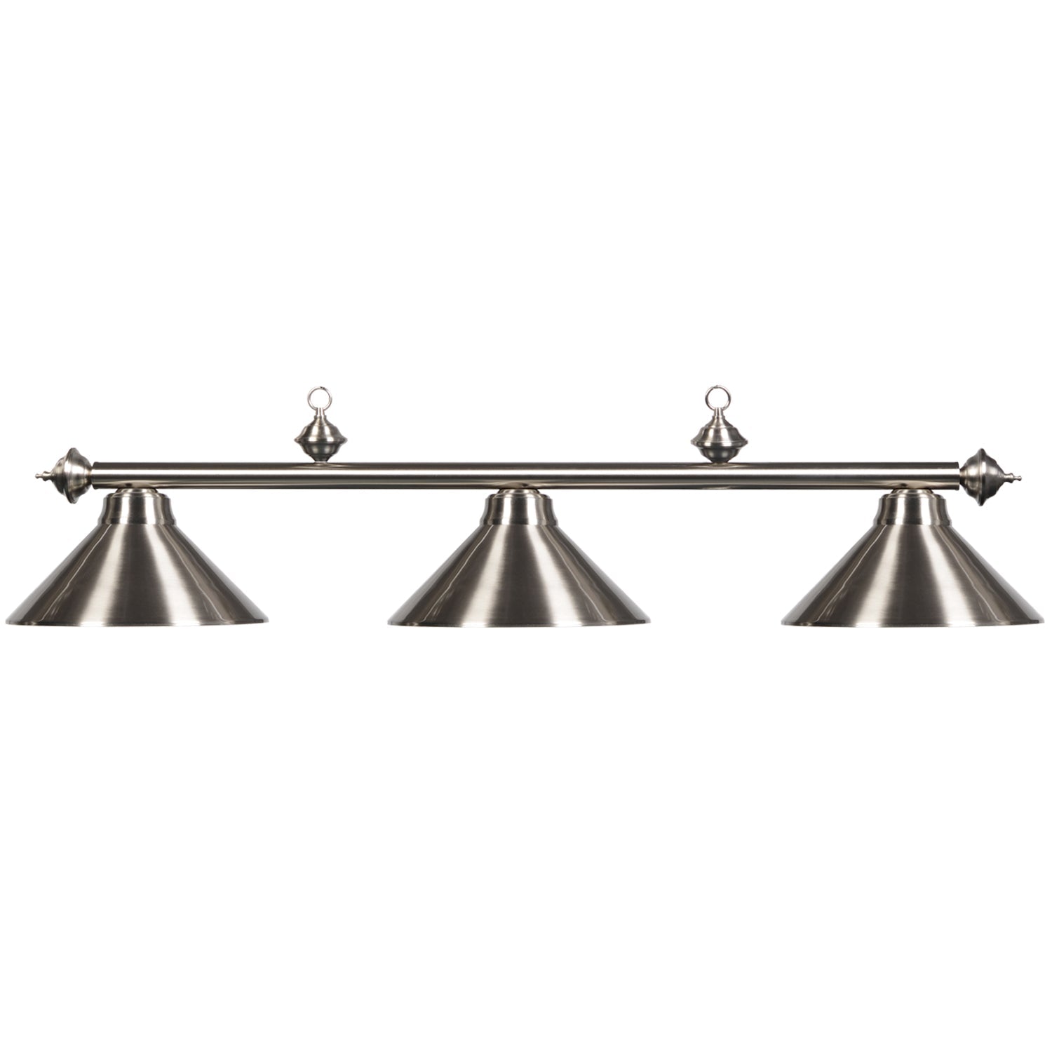 Ram Game Room - 3 Shade Metal Billiard Fixture (PR54)