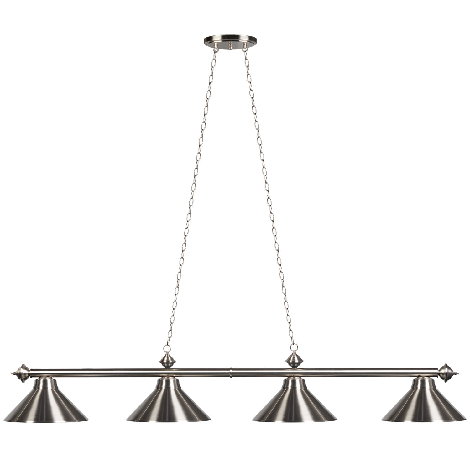 Ram Game Room Value Priced Lighting - 4 Shade Billiard Fixture (PR78)