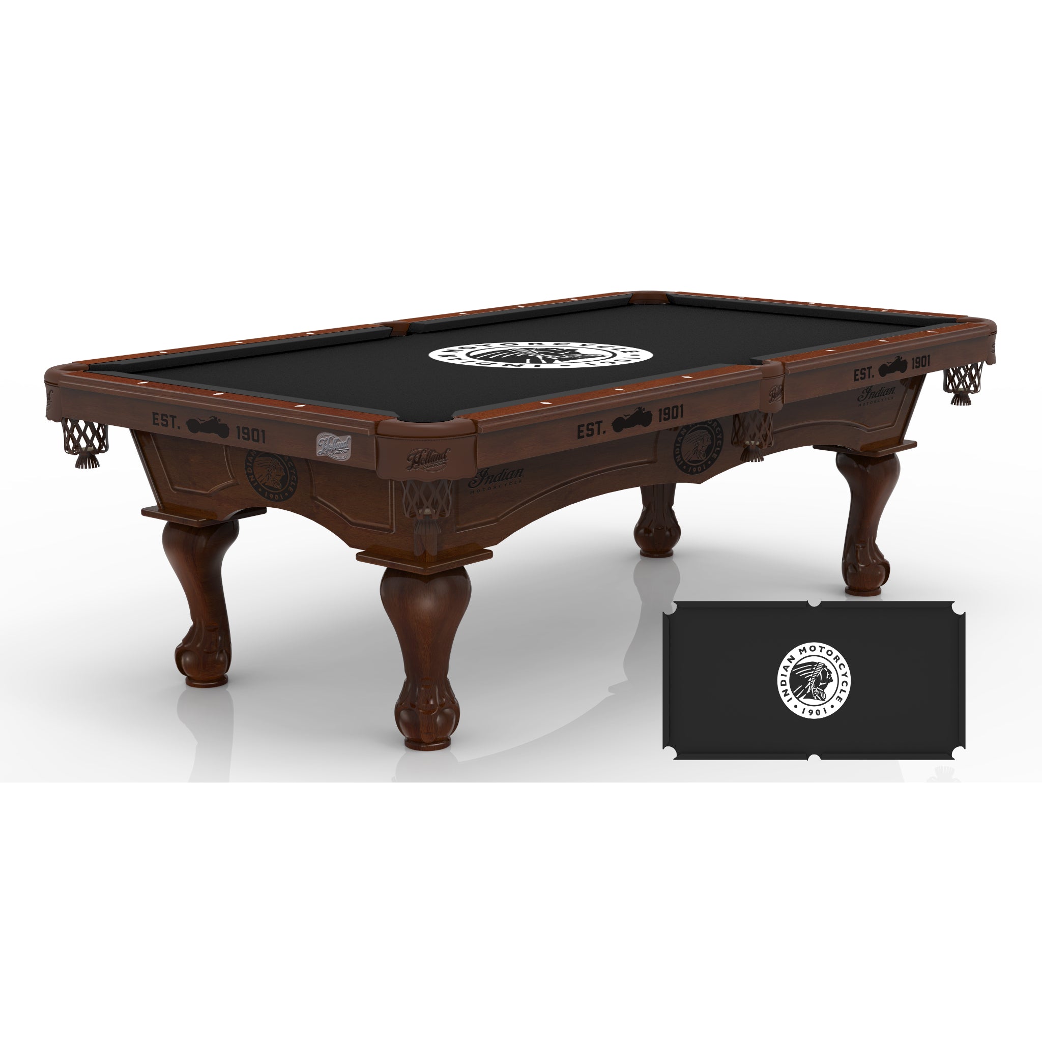 Holland Bar Stool Official Logo Billiard Table - Indian Motorcycle